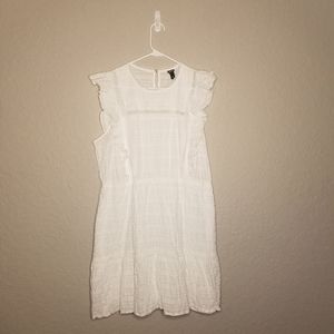 Casual white dress